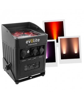 Evolite IP-BOX 6X15W Batteriebetriebene Leuchten