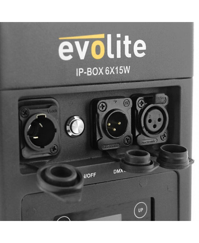Evolite IP-BOX 6X15W Battery Lights