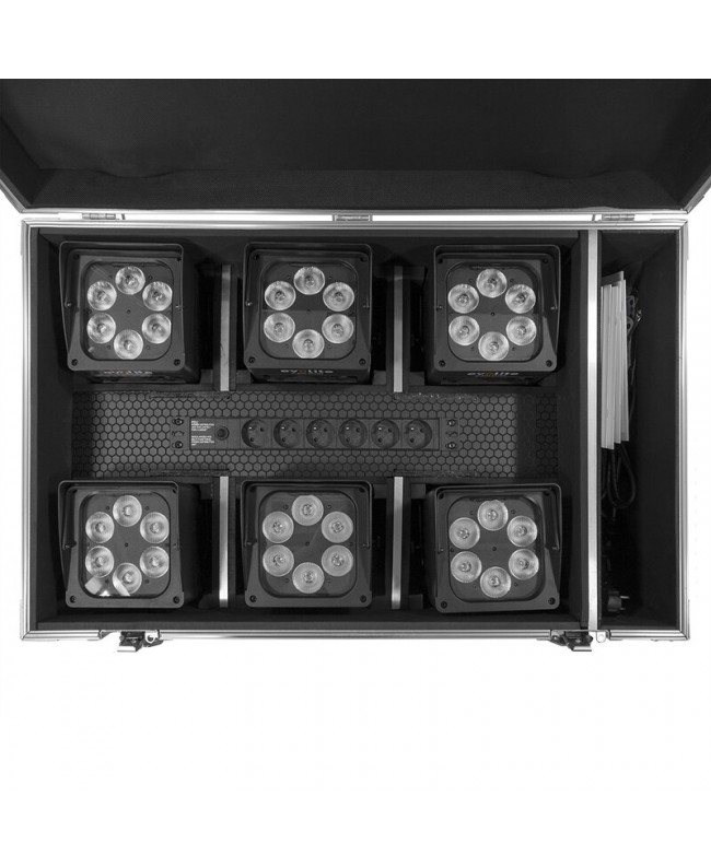 Evolite IP-BOX 6X15W PACK Battery Lights