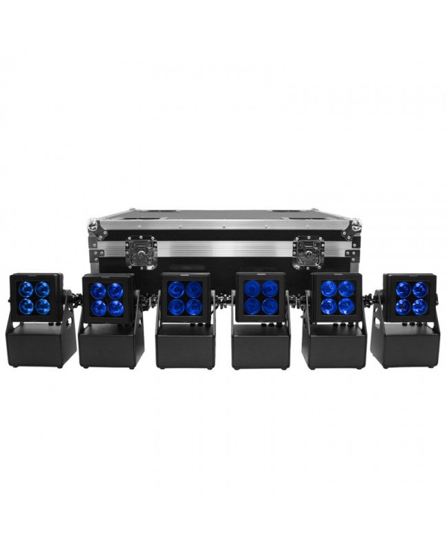 Evolite TROPIKOLOR 4X15W-FC Batteriebetriebene Leuchten