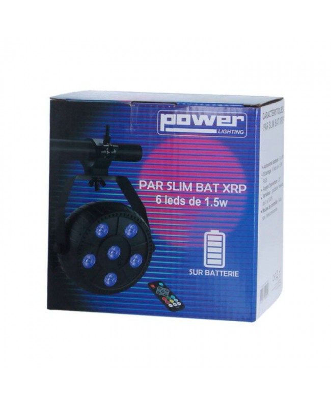 Power Lighting PAR SLIM BAT XRP Battery Lights