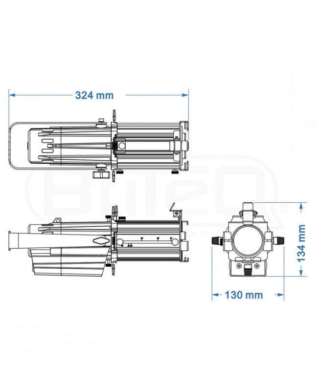 Briteq BT-PROFILE COMPACT 3200 K Profilscheinwerfer