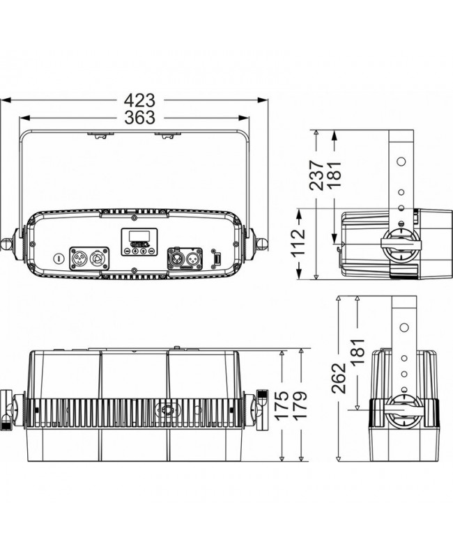 Briteq BT-VENUELITE4 Flood & Softlights