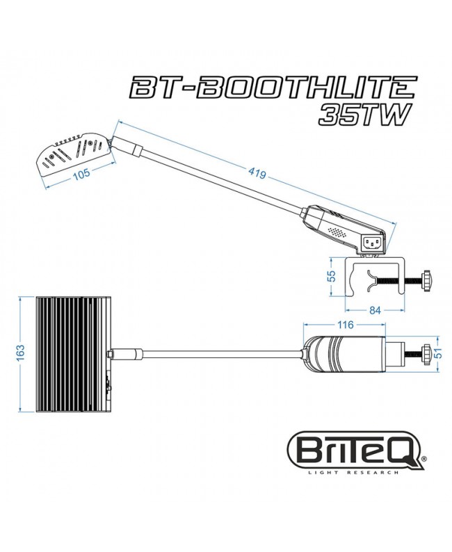 Briteq BT-BOOTHLITE 35TW Flood & Softlights