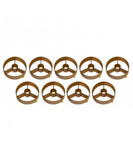 Briteq BT-NONABEAM set 9 louvers GOLD Blinders