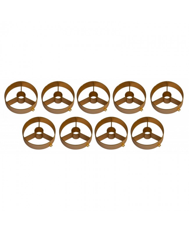 Briteq BT-NONABEAM set 9 louvers GOLD Blinders