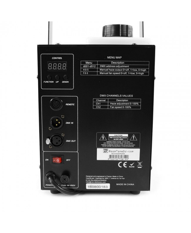 BoomTone DJ HAZER 2000 Fazer / Hazer