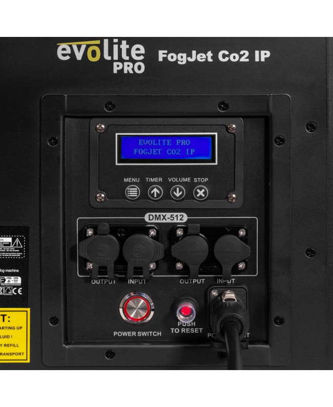 Evolite PRO FogJet Co2 IP Vertical Smoke Machines