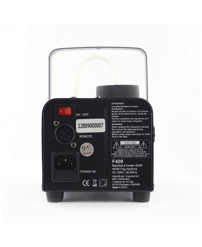 BoomTone DJ F400 Macchine per nebbia