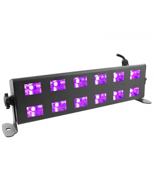 BoomTone DJ UV LED BAR 12X1W Proiettori UV