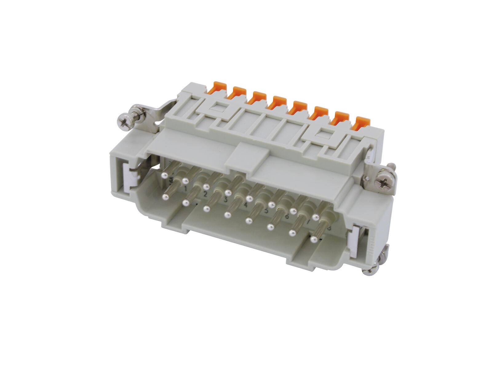 High-voltage multiple plug connectors 16A